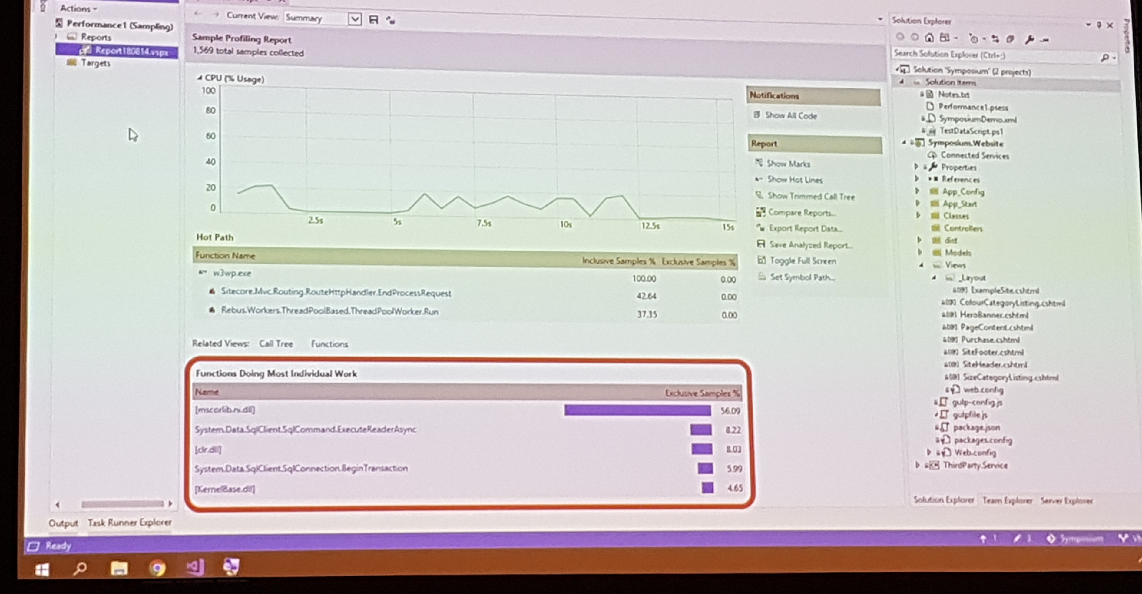 Visual Studio Profiler