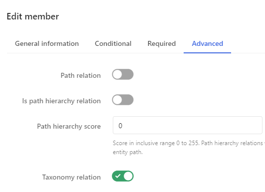 Sitecore Content Hub - Show products as a facet filter in search