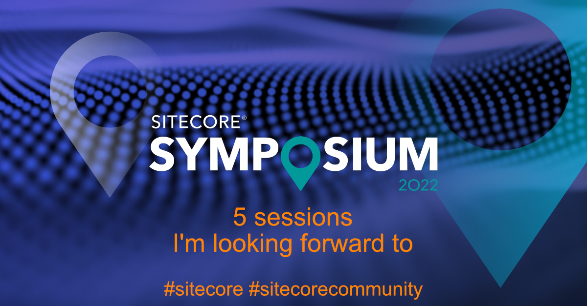 Sitecore Symposium 2022 - community speakers